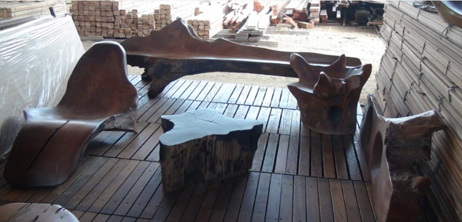 Schreiner Madeiras do norte, moveis rusticos maciço pia poltrona mesa de centro